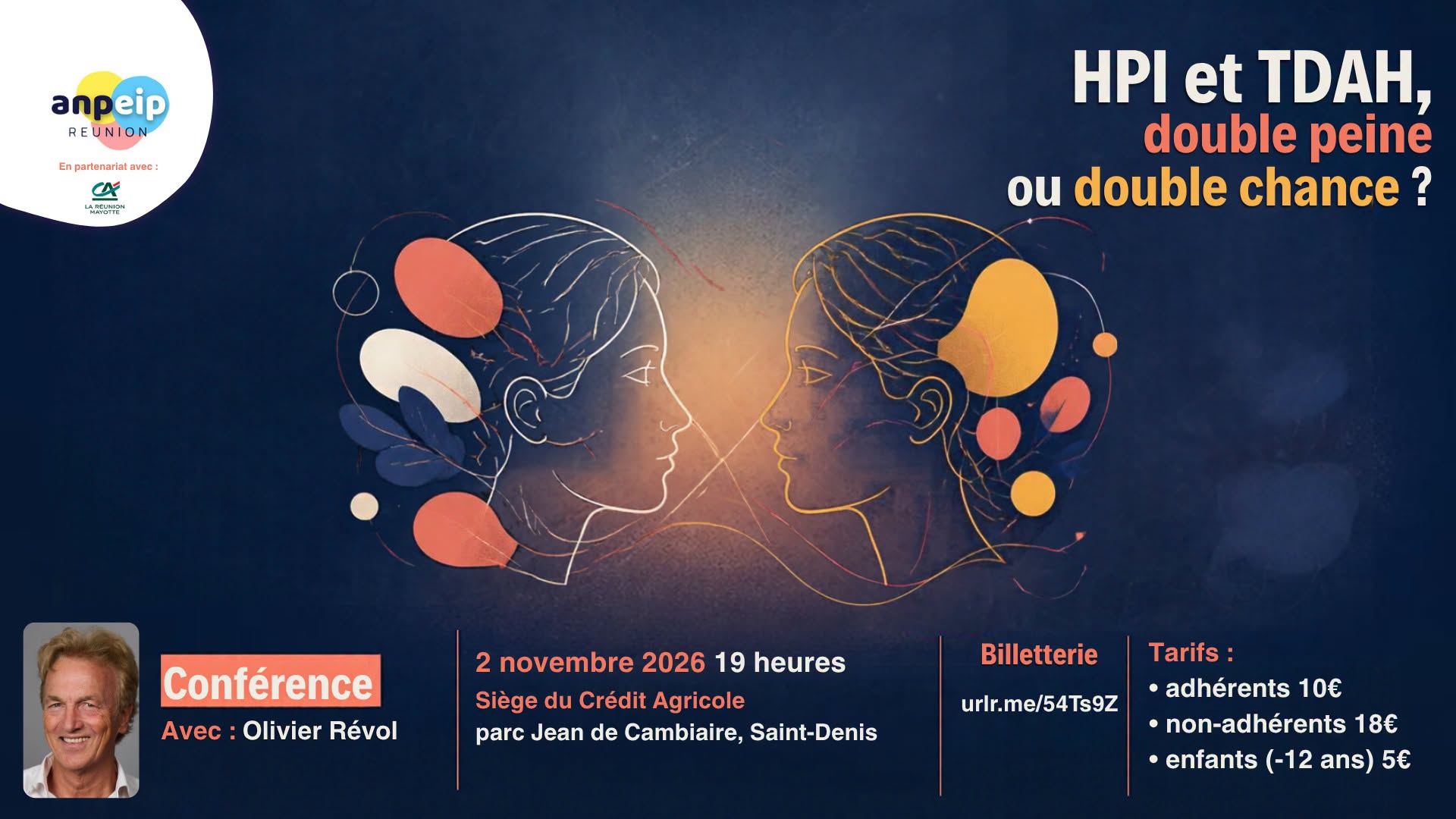 HPI et TDAH, double peine ou double chance ?