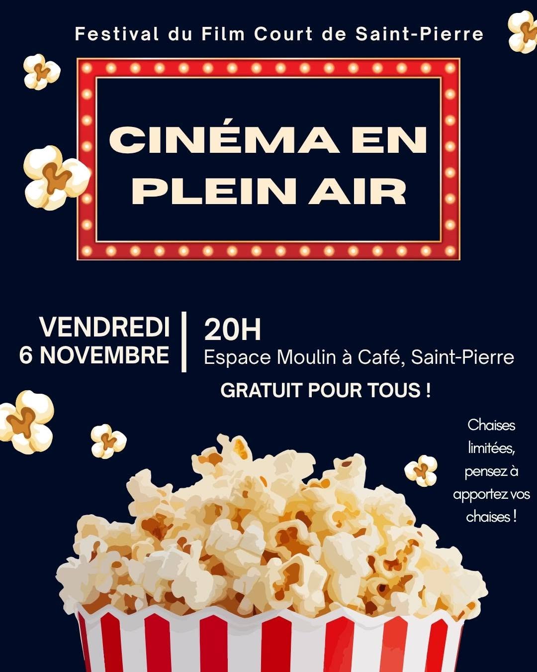 Soirée ciné en plein air - Gratuit pour tous