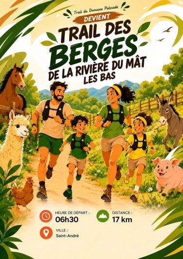 Trail des Berges de la Rivière du Mat Les Bas